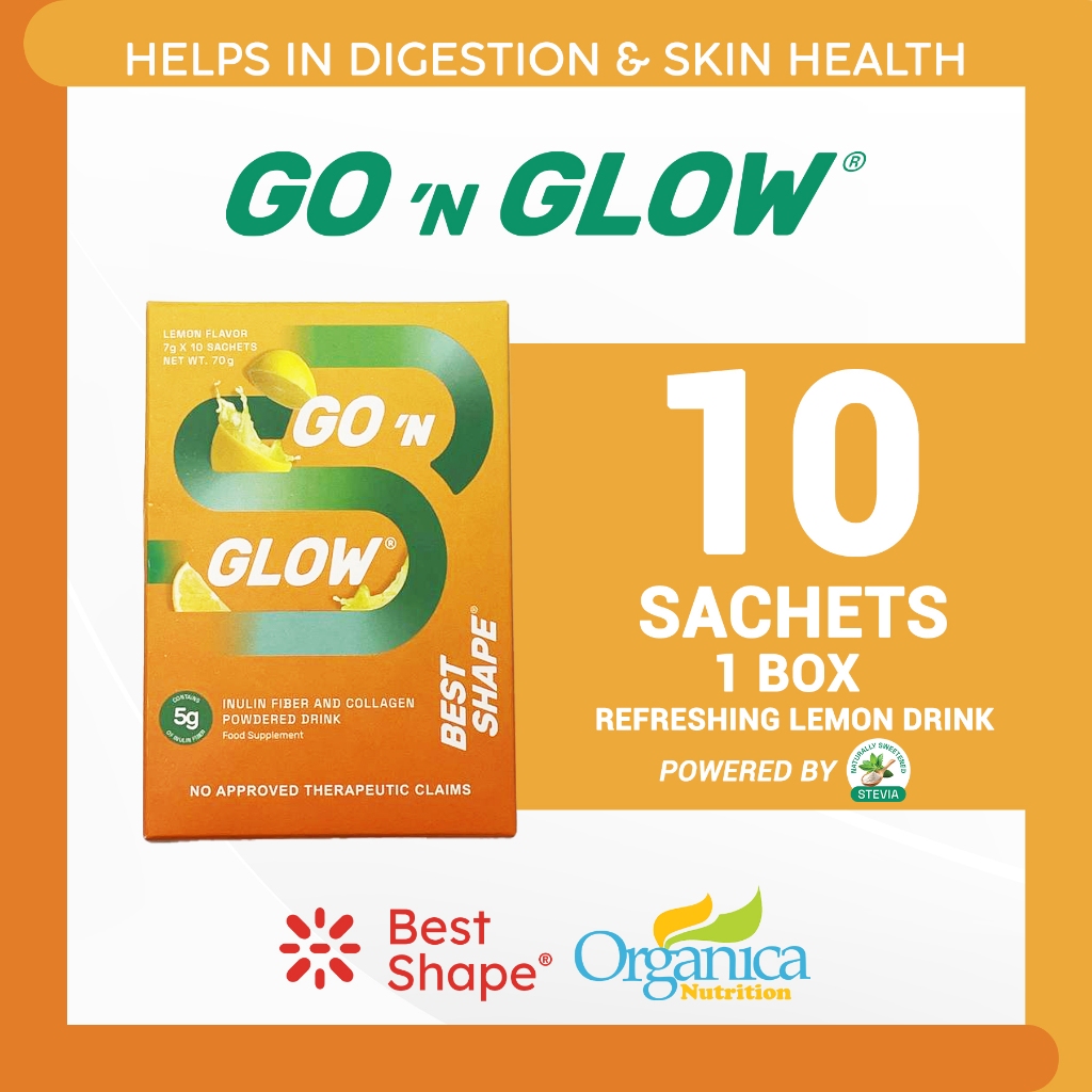 Go 'N Glow Inulin Fiber and Collagen Drink (1 Box) | Shopee Singapore