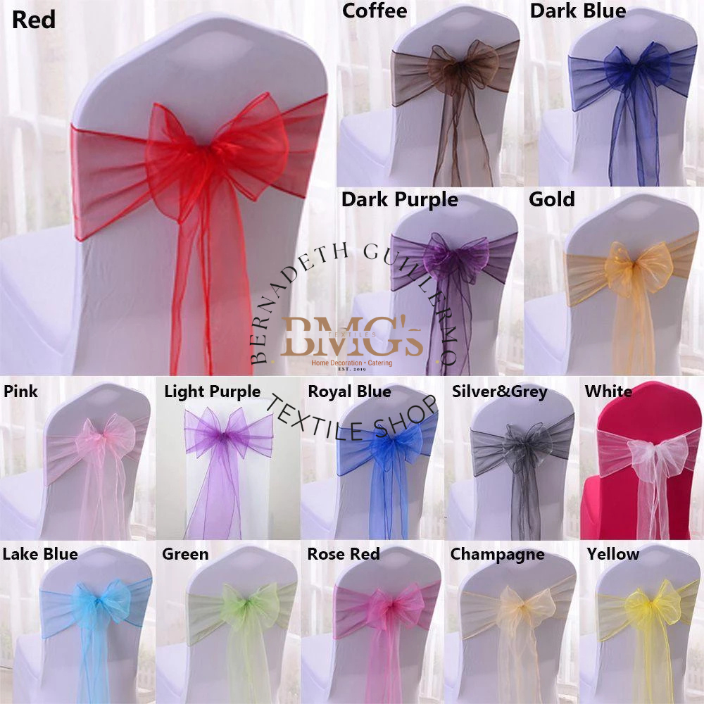 Ribbon Chair Ribbon Organza Plain Ribbon Wedding Birthday All Events ...