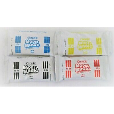 Crayola Model Magic Modeling Clay Alternative Single Packs, 1 oz ...