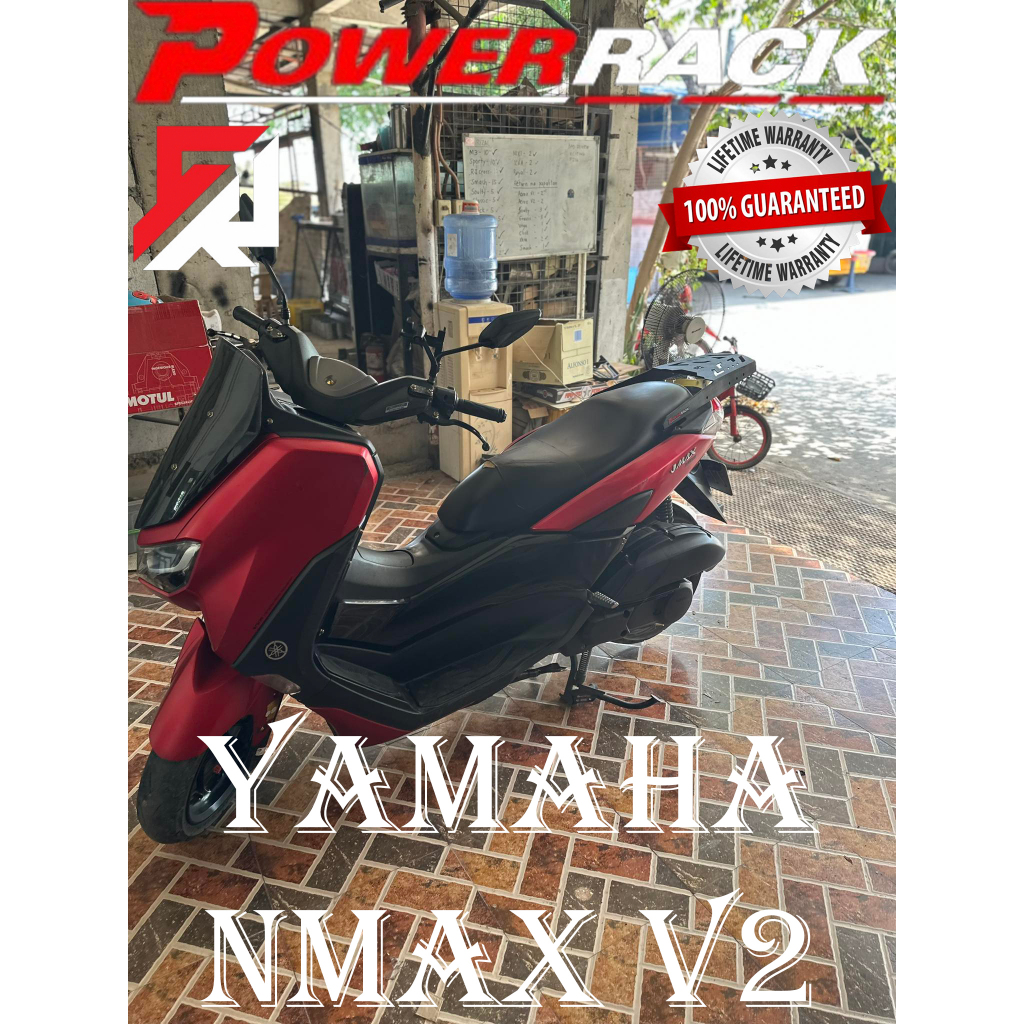 YAMAHA NMAX 155 V2 / LASER CUT / TOPBOX BRACKET / HEAVY DUTY / LIFETIME ...