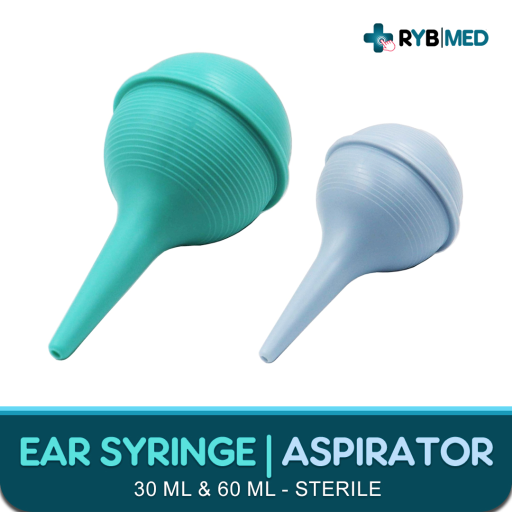 Ear Sterile Rubber Bulb 30mL (Small) & 60mL (Medium) | Shopee Singapore