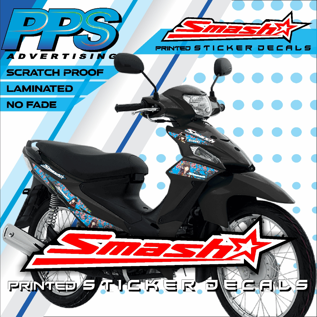 Smash 115 Hinoa (Customized Design) Sticker Decals | Shopee Singapore