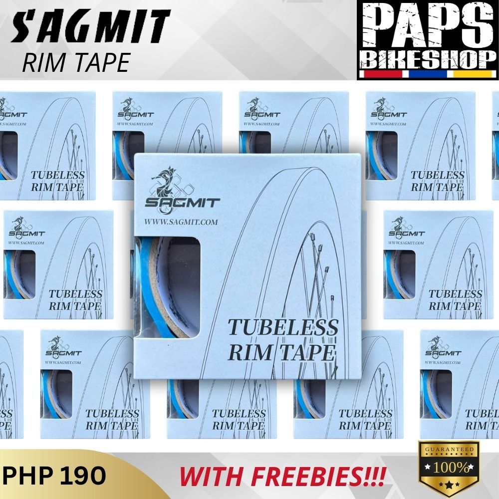 SAGMIT RIM TAPE FOR TUBELESS SETUP | Shopee Singapore