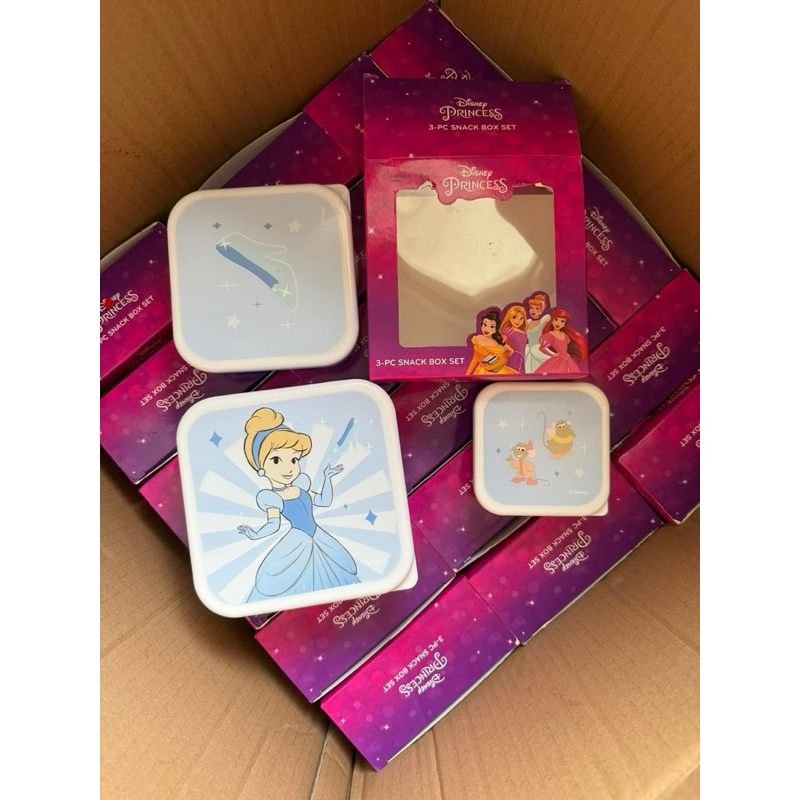 Disney Princess 3in1 Snack Box for Kids | Shopee Singapore