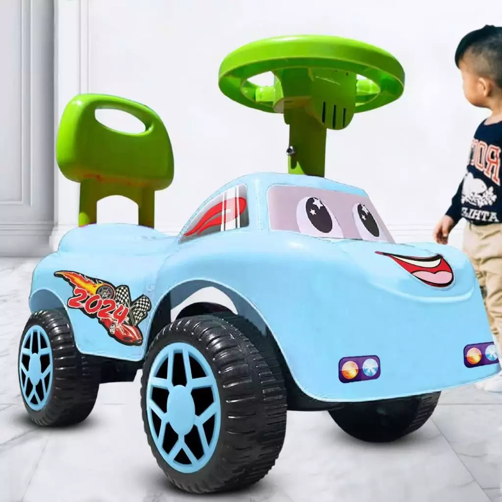 New Mega Car Kiddie Toon Car Ride on Car for Kid's 4 Wheels Baby Toy ...