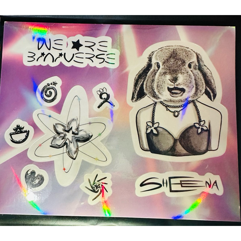 BINI SHEENA STICKERS (1 sheet) | Shopee Singapore