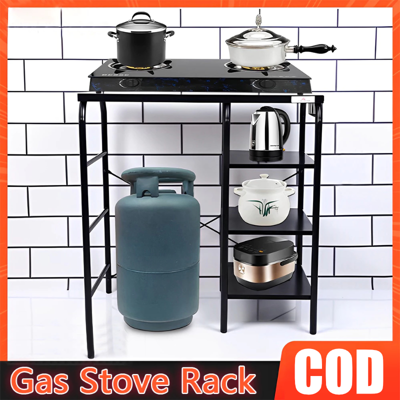 Gas Stove Stand Rack Heavy Duty Stainless Multi-Layer Gas Rack Stove ...