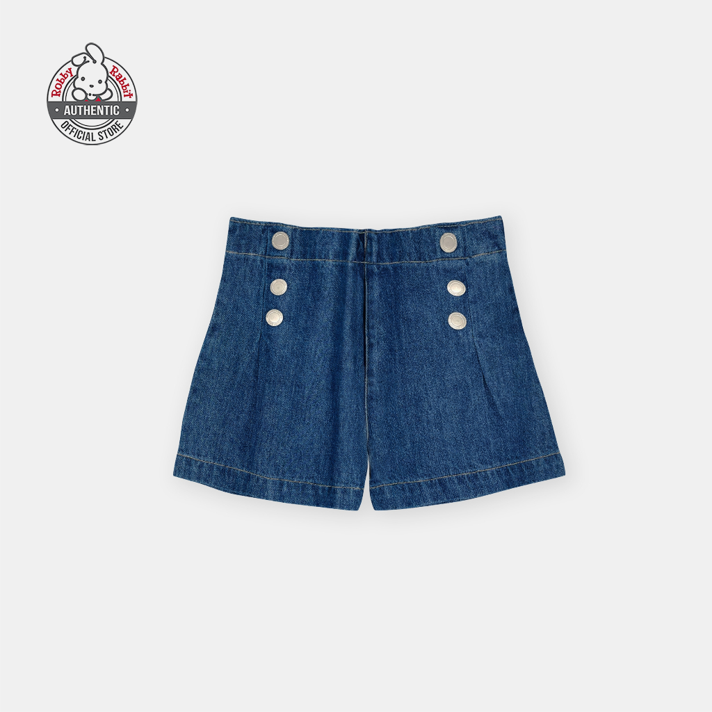 Robby Rabbit Paris Chic Denim Shorts (Dark Blue) | Shopee Singapore