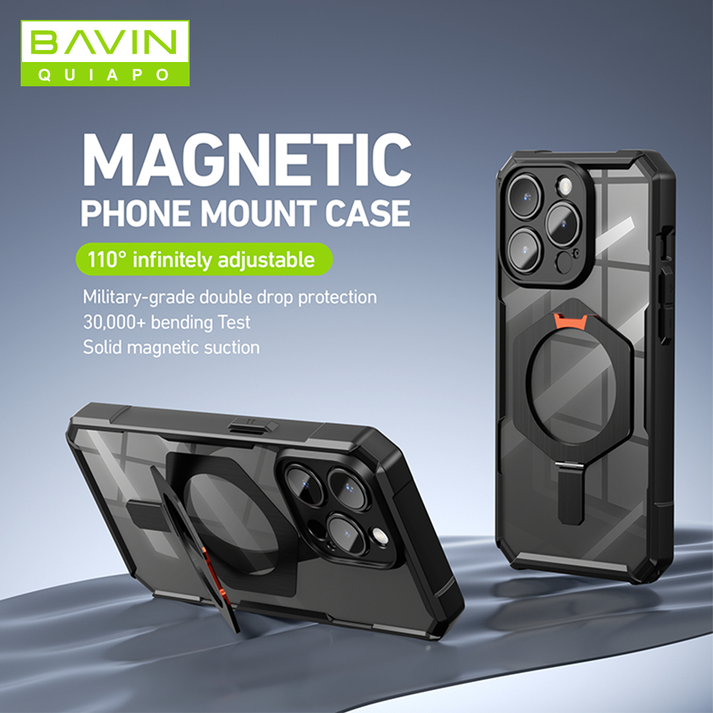 BAVIN YX302B Magnetic Case w/ Built-In Stand & 110 Angle Adjustment for ...