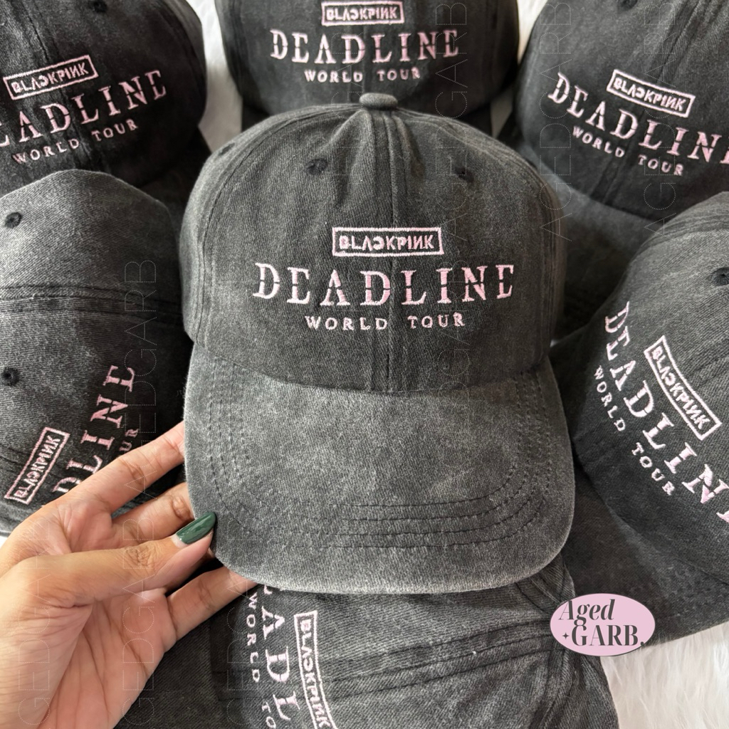 BLΛƆKPIИK Blackpink Deadline World Tour Inspired Embroidered Vintage ...