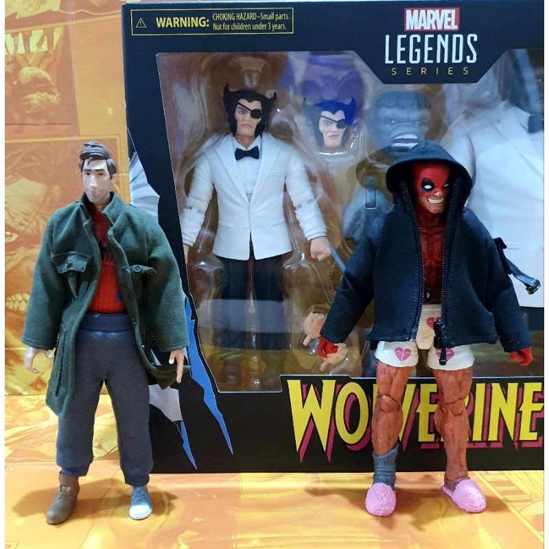 MARVEL LEGENDS PATCH WOLVERINE FROM 2 PACK (WHITE SUIT) | Shopee Singapore