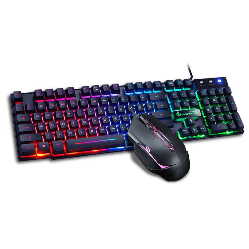 GMK20 Gaming Keyboard Mouse Combos Computer Laptop RGB light Gamer Kit ...