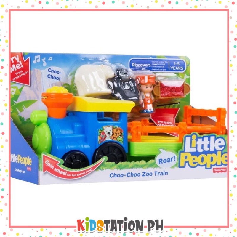 Fisher Price Little People Choo-choo Zoo Train Playset | Shopee Singapore