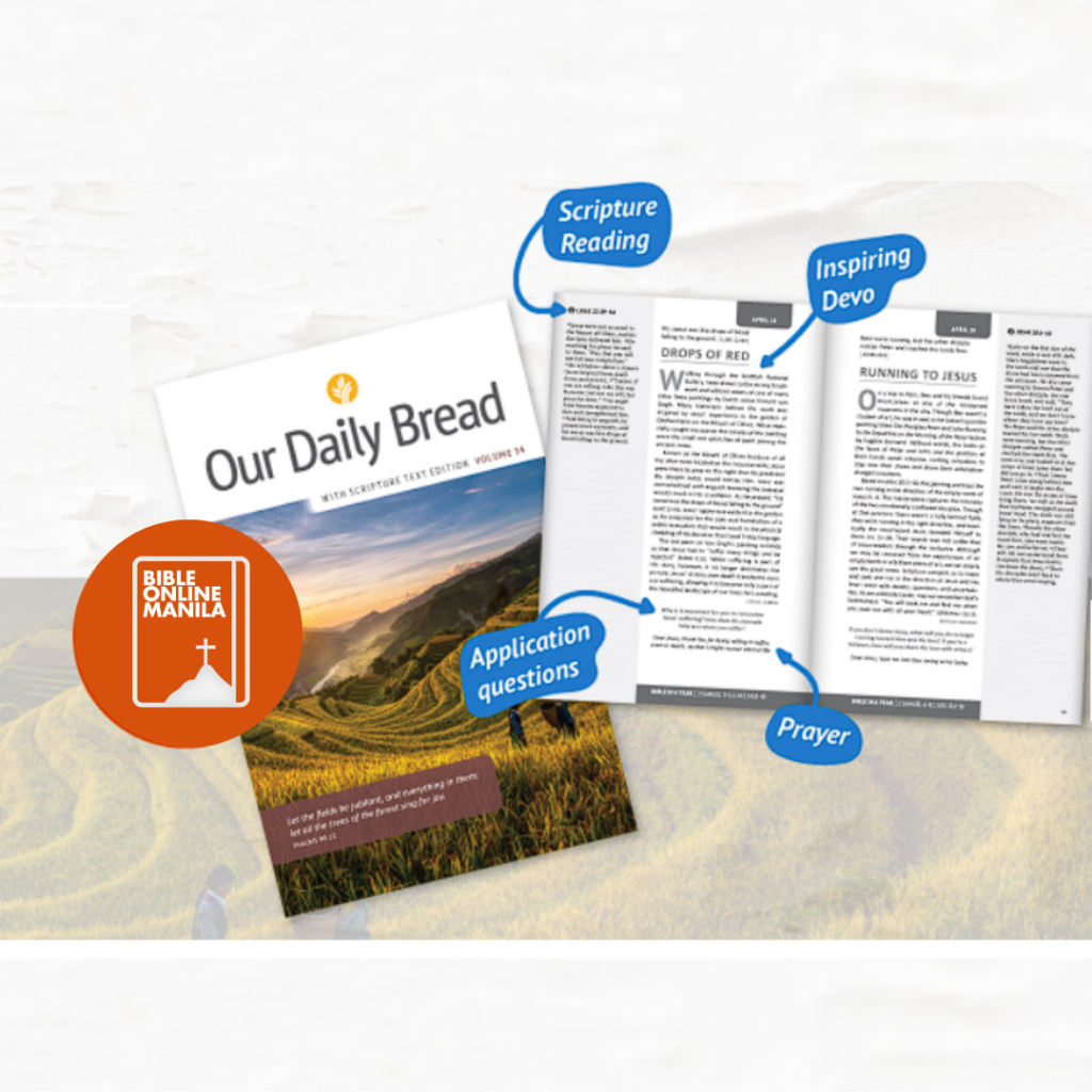 Our Daily Bread 2025 Scripture Text Edition Volume 34 - With Free Bible ...