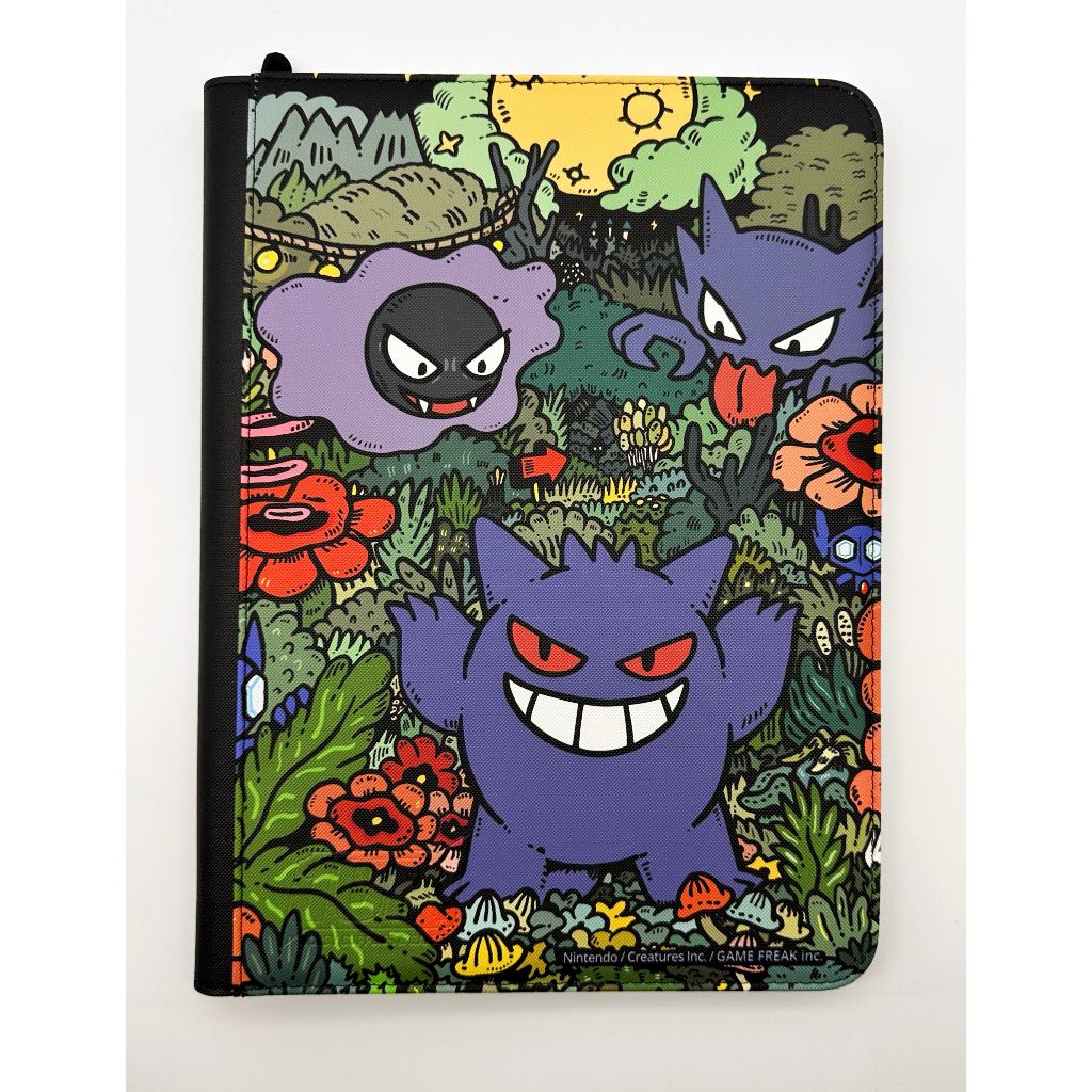 gengar pokemon card binder Face youll find twenty 9 Pokemon Gengar Printed Black 9-Pocket
