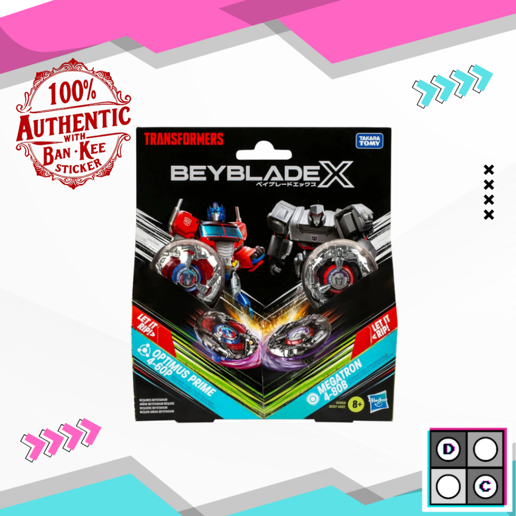 Beyblade X BXG-36 Optimus Prime vs Megatron Starter | Takara Tomy w ...