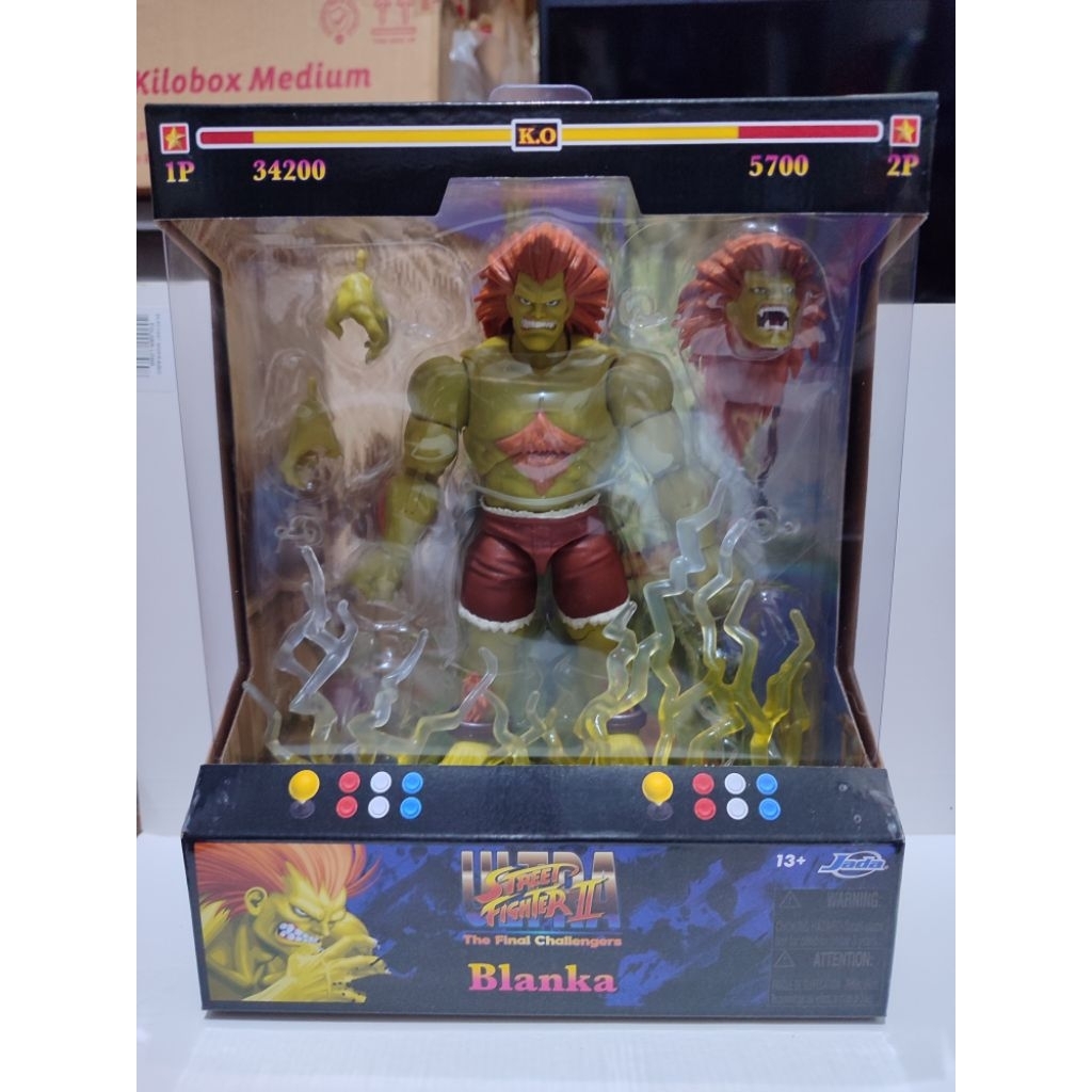 Jada Street Fighter II Blanka 7.5 Figür 9335173314
