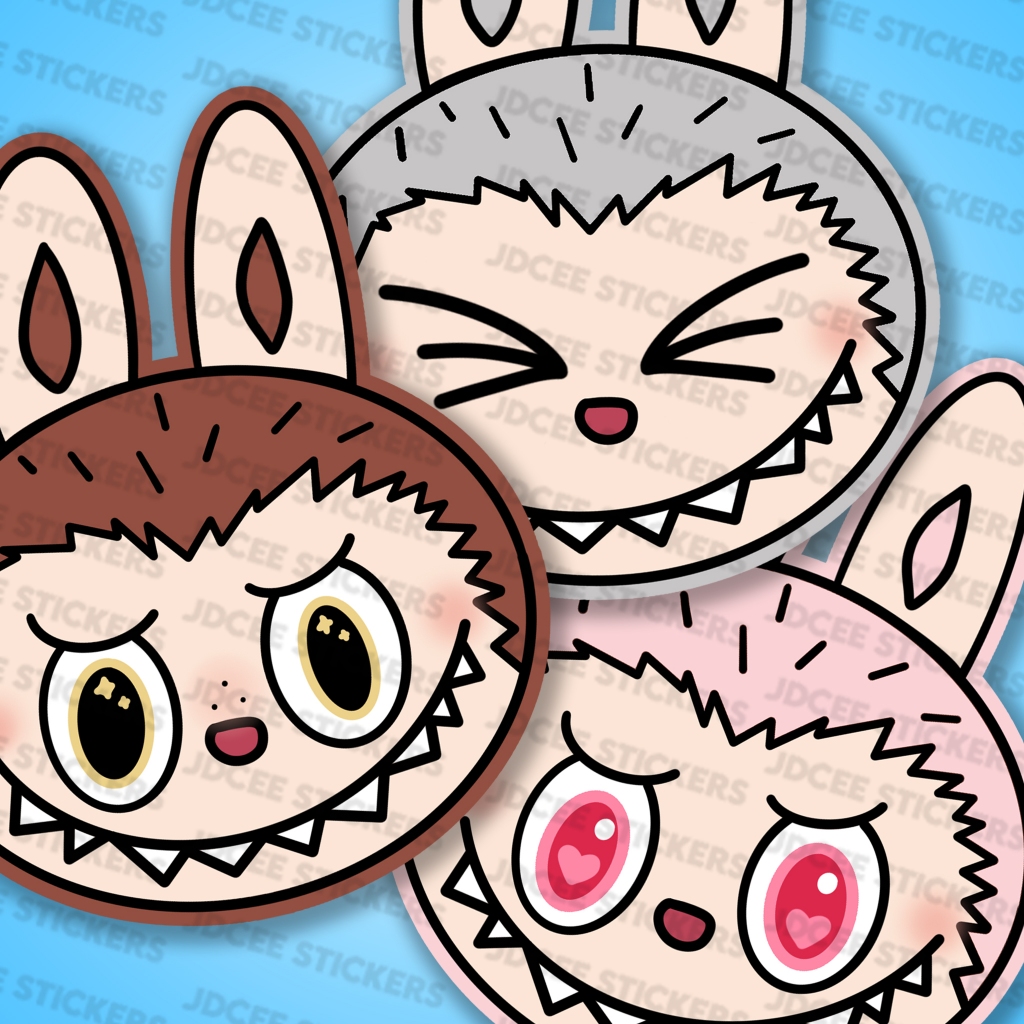 STICKERS The Monsters | Labubu | Shopee Singapore