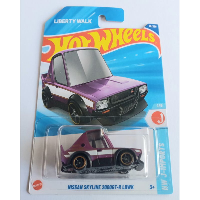 Hot Wheels Nissan Skyline 2000GT-R LBWK (Tooned) | Shopee Singapore