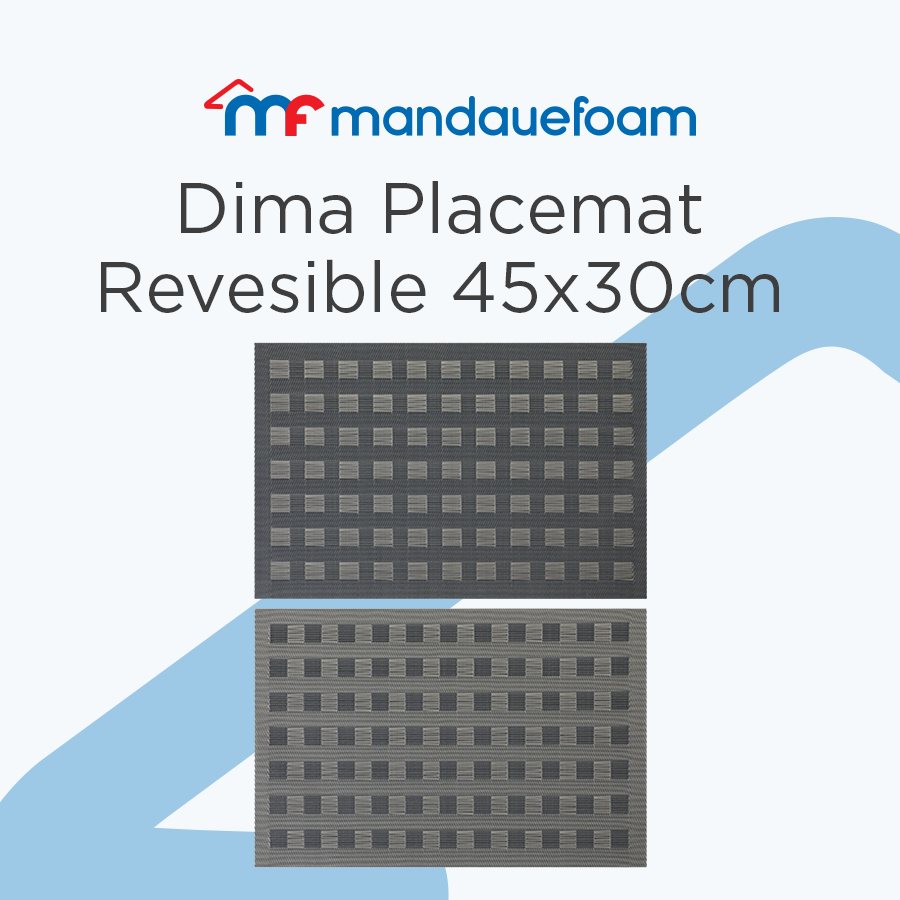 Mandaue Foam Dima Placemat Reversible - 45x30 cm | Shopee Singapore