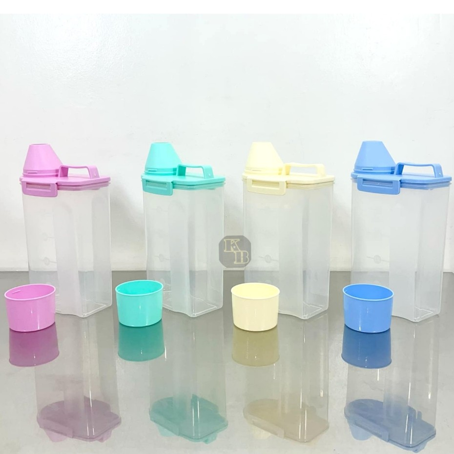 Multi-Purpose Sealed Container with Measuring Cup (Random Color ...