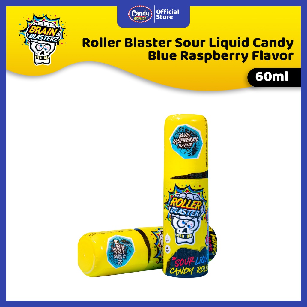 Roller Blaster Sour Liquid Candy Blue Raspberry Flavor 60ml | Shopee ...