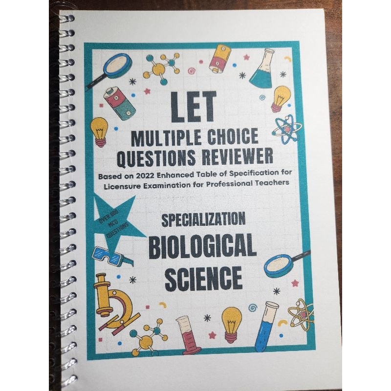 LET Biological Science MCQ Reviewer 2024 | Shopee Singapore