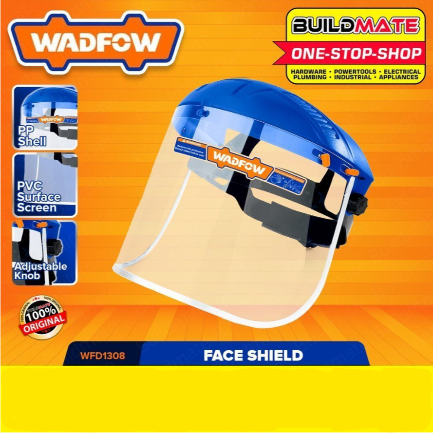 WADFOW Face Shield Impact Mpact Resistant Visor Outdoor Work Face ...