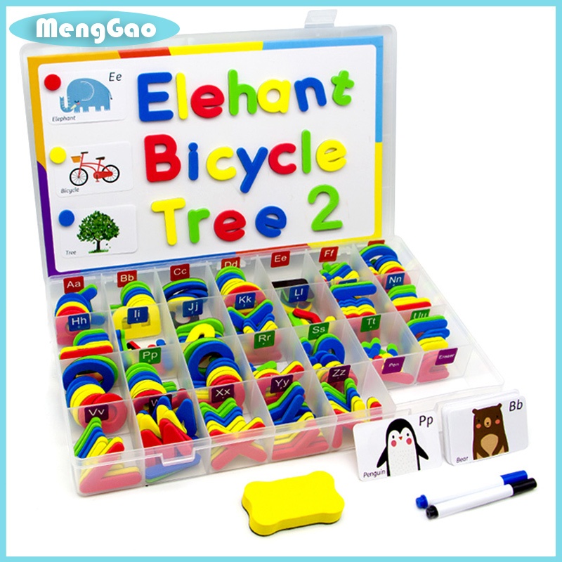 Magnetic Letters Alphabet Numbers Math Symbols Magnet Sticker Writing ...