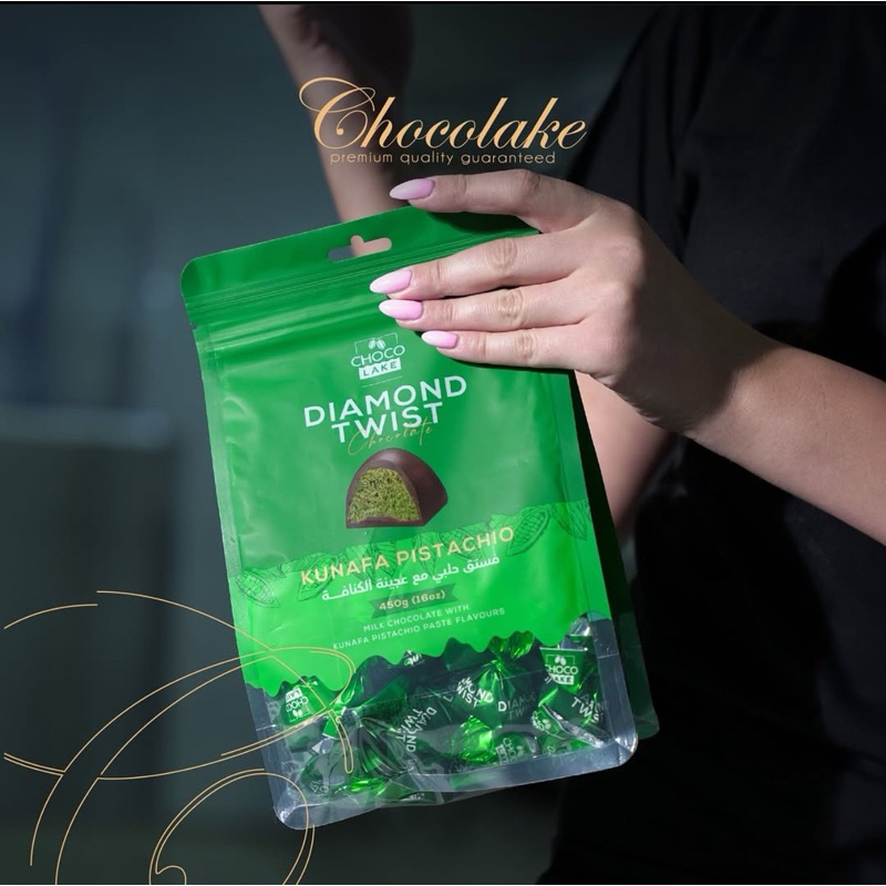 DIAMOND TWIST KUNFA PISTACHIO 450g