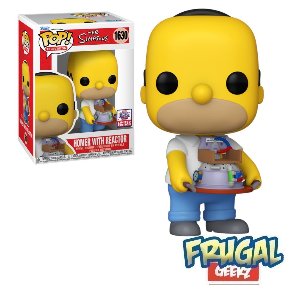 Funko Pop! Television : The Simpsons - Homer with Reactor Funkon ...