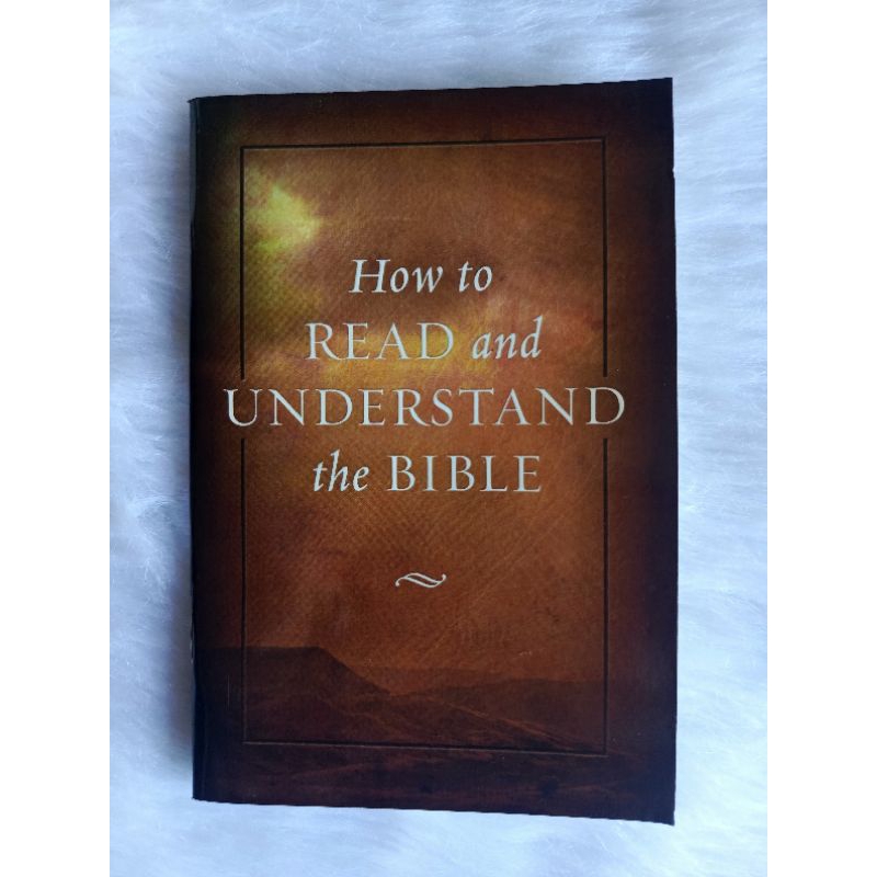 How To Read and Understand The Bible (Pocket Size Booklet) | Shopee ...