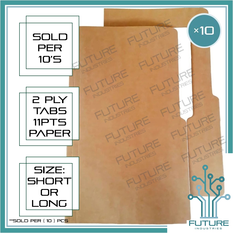 Bonus Kraft Folder White Inside Organizer File Holder Binding (10) Pcs ...