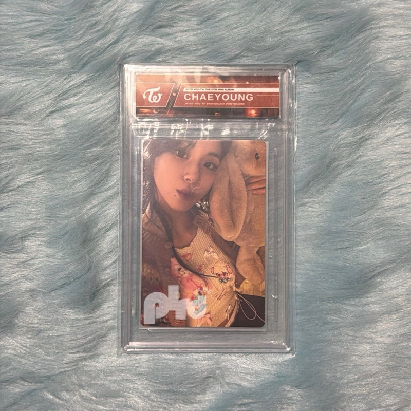 TWICE CHAEYOUNG WITH YOU-TH YOUTH WY OFFICIAL BROADCAST PHOTOCARD BCPC ...