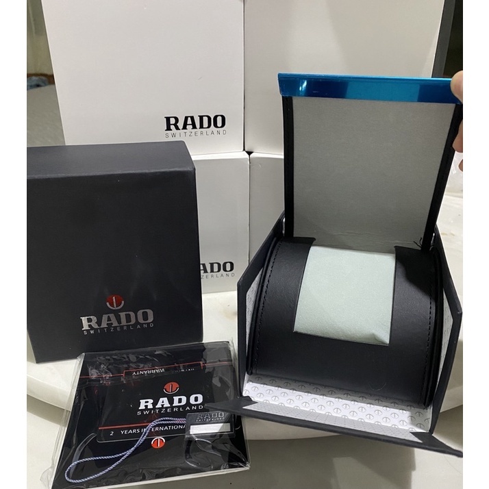 RADO BOX, Gift boxes with paperbag complete inclsuions | Shopee Singapore