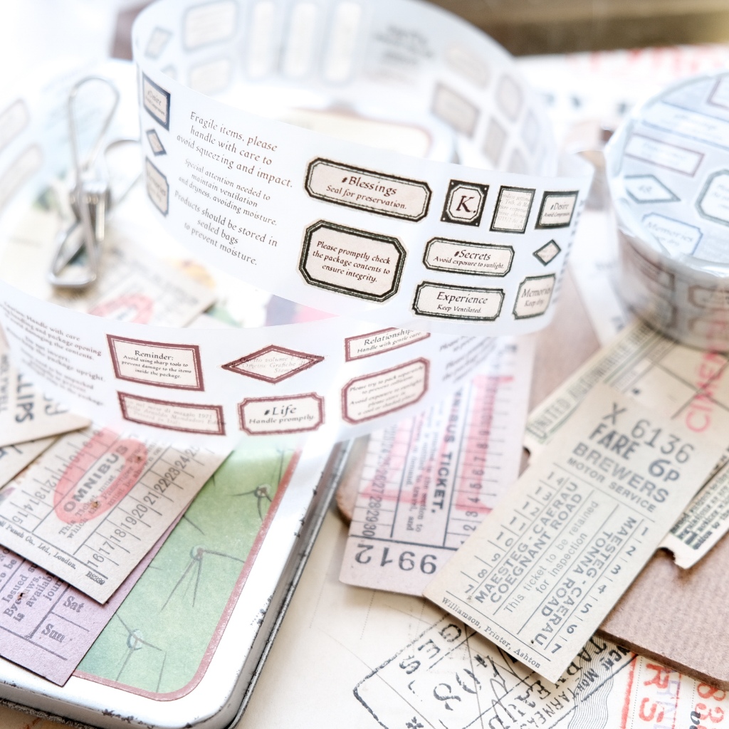[SAMPLER] Stationery Instinct - Labels II Matte PET Tape | Shopee Singapore