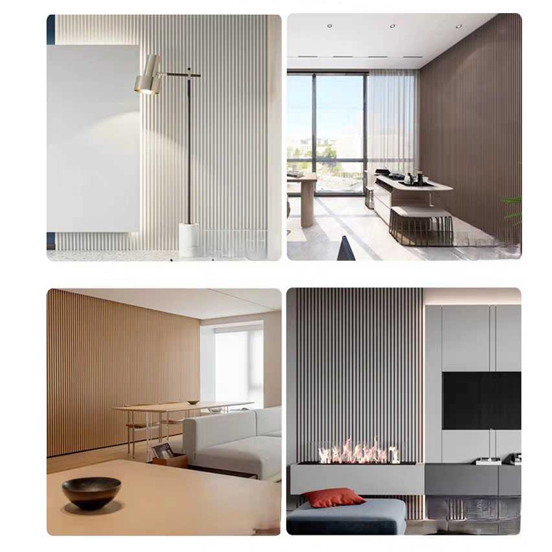 PVC Wall Panels 1PCS/10PCS/18PCS Premium Fluted Design for Living Room ...