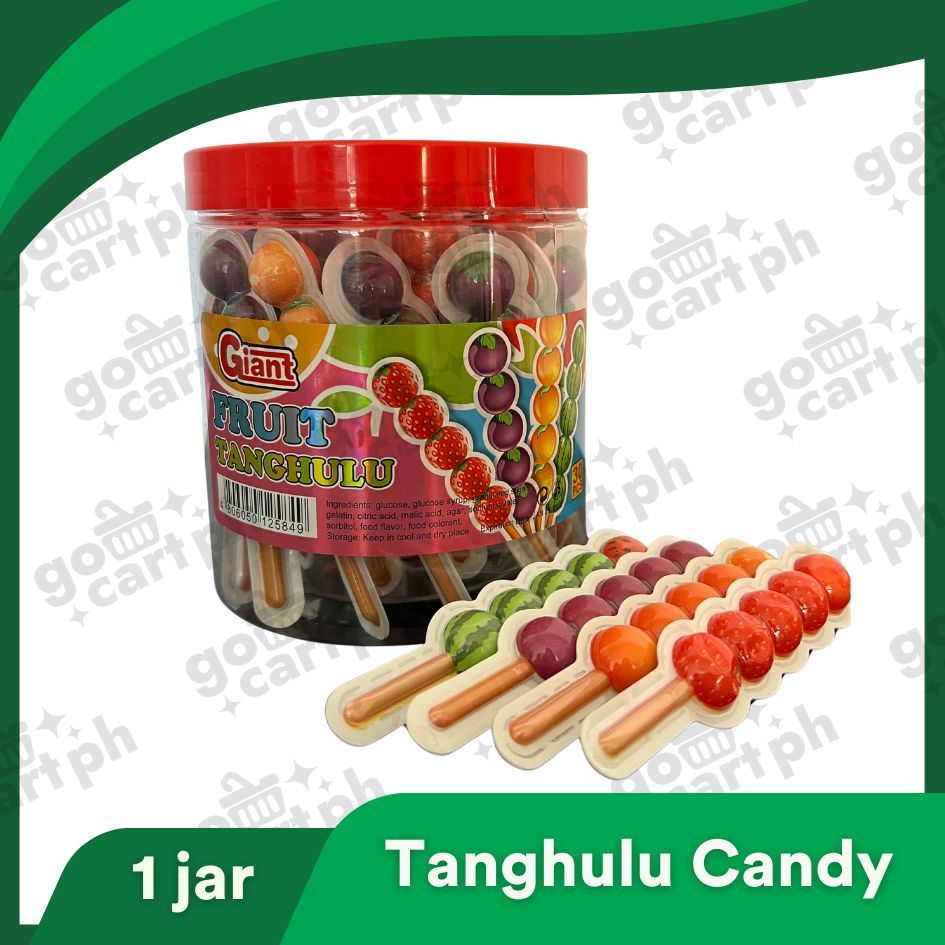 [GO-CART PH] 1 Tub Fruits Tanghulu Candy 30 pcs | Shopee Singapore