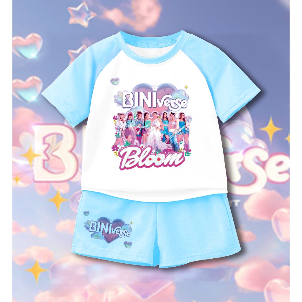 Bini Biniverse World Tour Concert 2025 Design Terno For Kids Girls ...