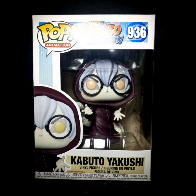Funko Pop! Animation: Naruto Shippuden - Kabuto Yakushi 936 | Shopee ...