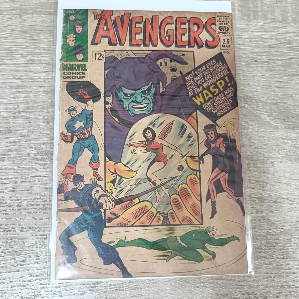 (low grade) Avengers 26 (Marvel comics 1966) - see pics | Shopee Singapore