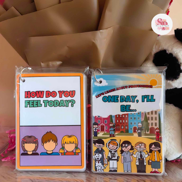 Flashcards for Kids (Emotion/Profession) | Shopee Singapore