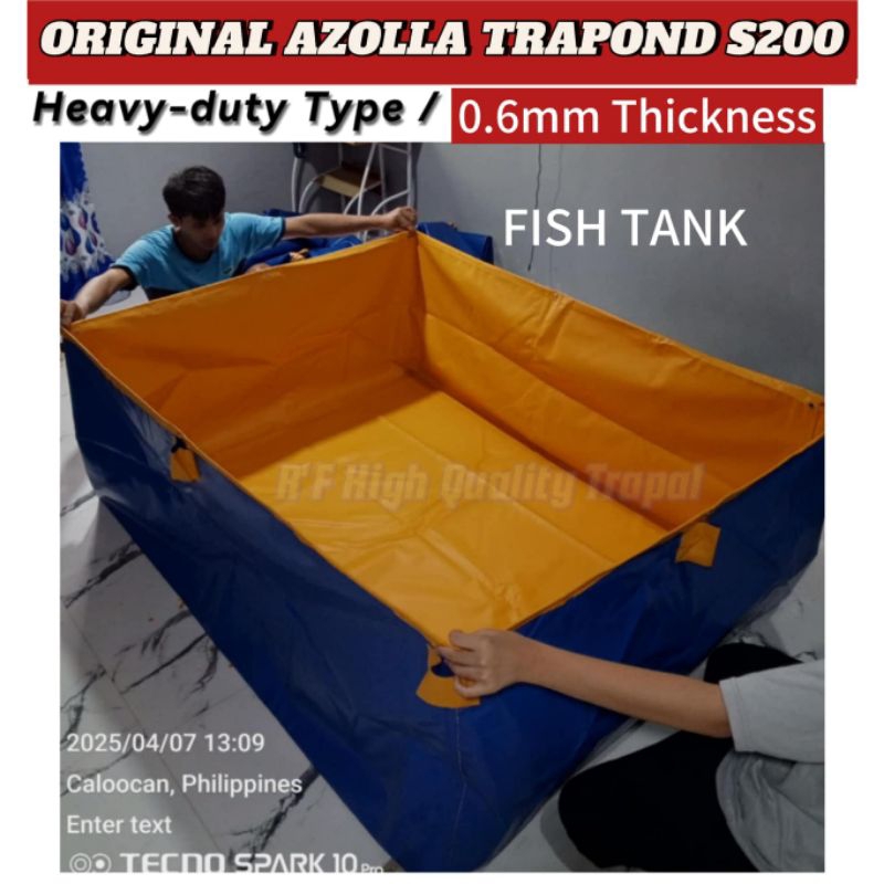 S200 FISH TANK CRAYFISH POND AZOLLA POND PINAKA MAKAPAL QUALITY PANG ...
