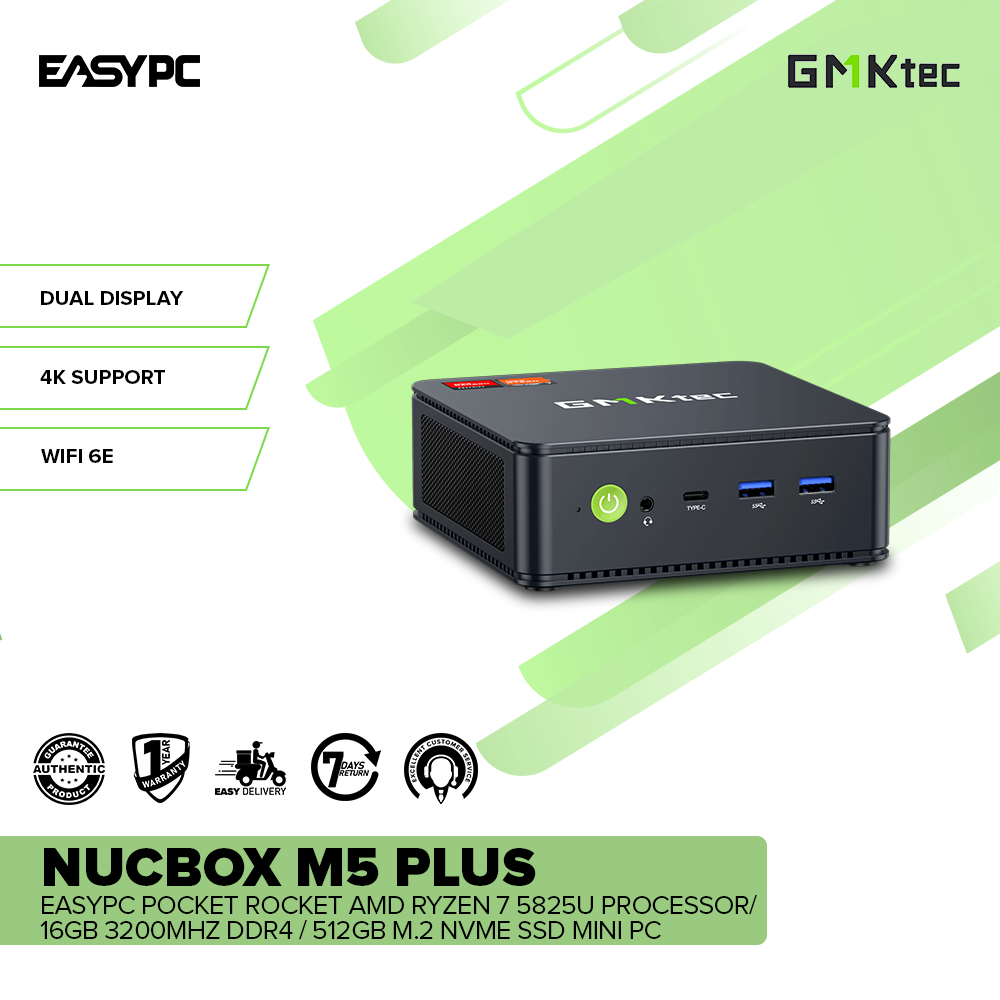 GMKtec nucbox M5 Plus Ryzen 7 5825U 【公式通販】