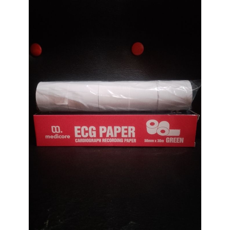 ECG paper 50×30 green(5roll per box) | Shopee Singapore
