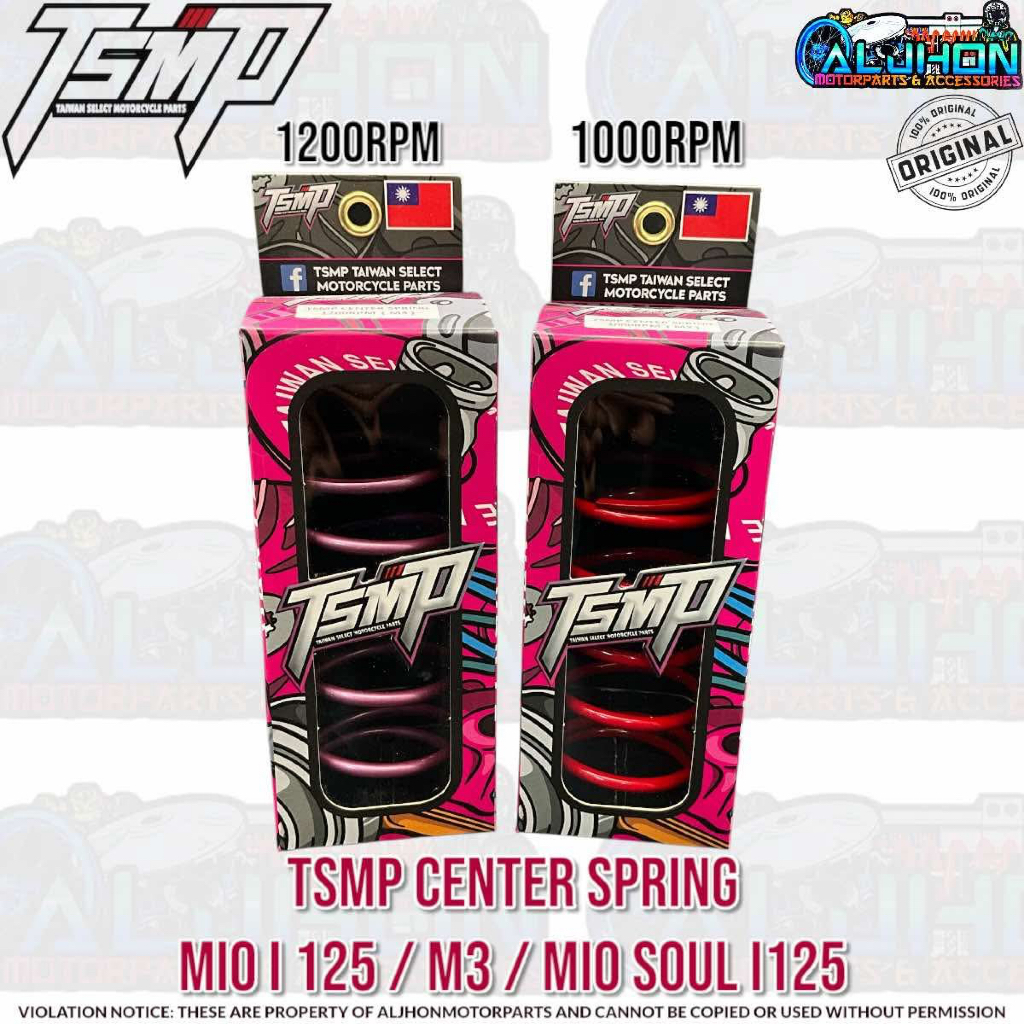 TSMP CENTERSPRING 1000RPM / 1200RPM FOR MIO I 125 / M3 / MIO SOUL I125 ...