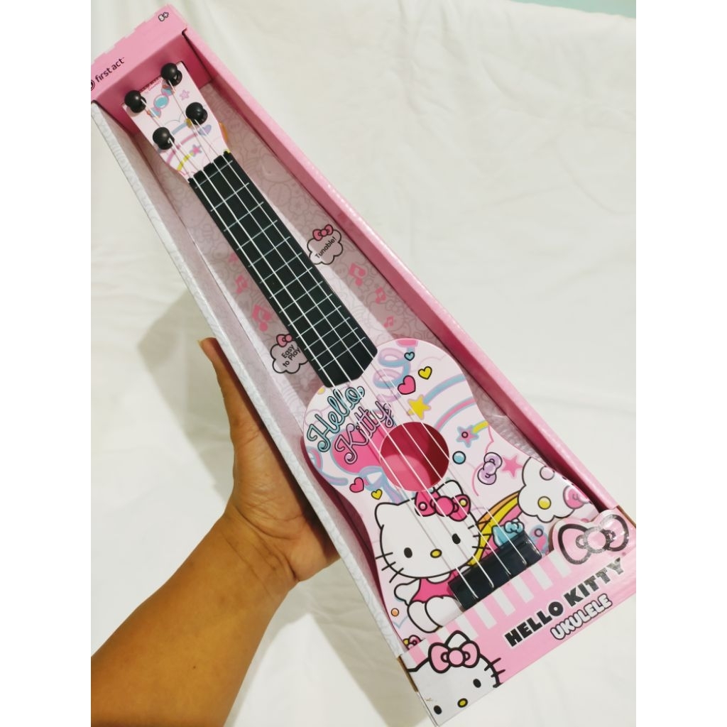 Official Licensed Sanrio Hello Kitty Ukelele Tunable Pink Musical ...