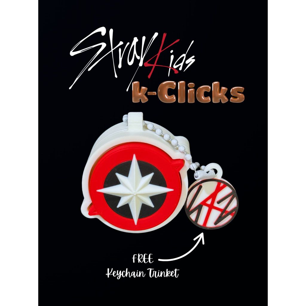 Stray Kids K-Clicks: KPOP Lightstick Fidget Clickers Stray Kids Stray ...
