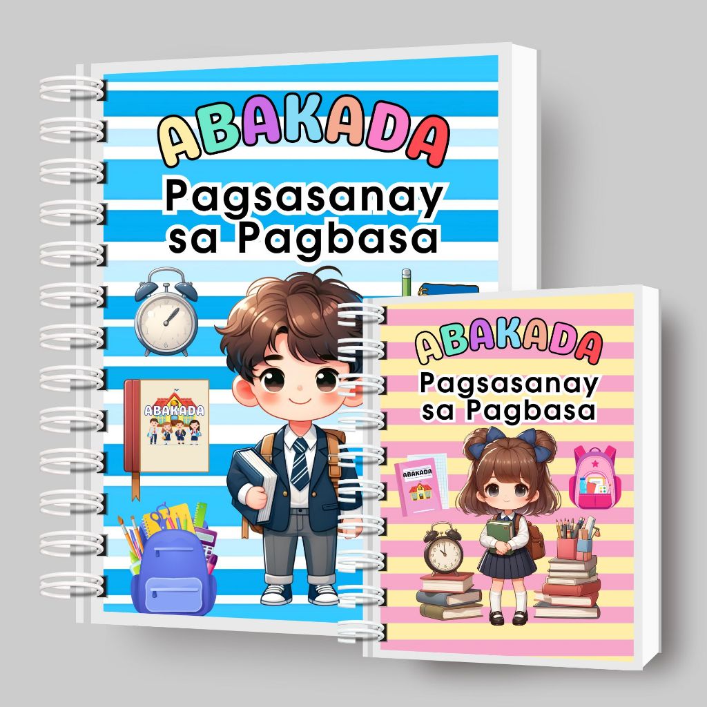 ABAKADA (PAGSASANAY SA PAGBASA) | READING BOOK | LEARNING MATERIAL | A5 ...