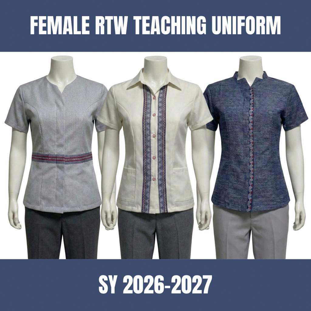 DepEd Female Teaching Uniform | Blouse and Pants with Side Pocket (Sold ...